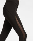 Black Medusa Cropped Leggings