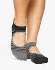 Ruby Ballet Strap Grip socks