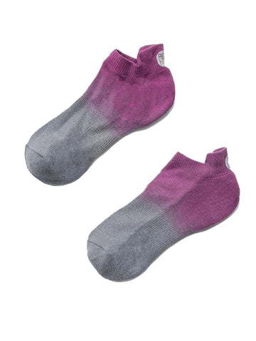 Riley pink running socks