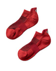 Theia red running socks