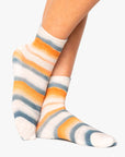 Sunrise Slab Ankle Grip Socks