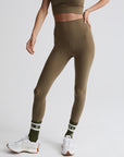 Dusty Green Always Super High 25" Leggings