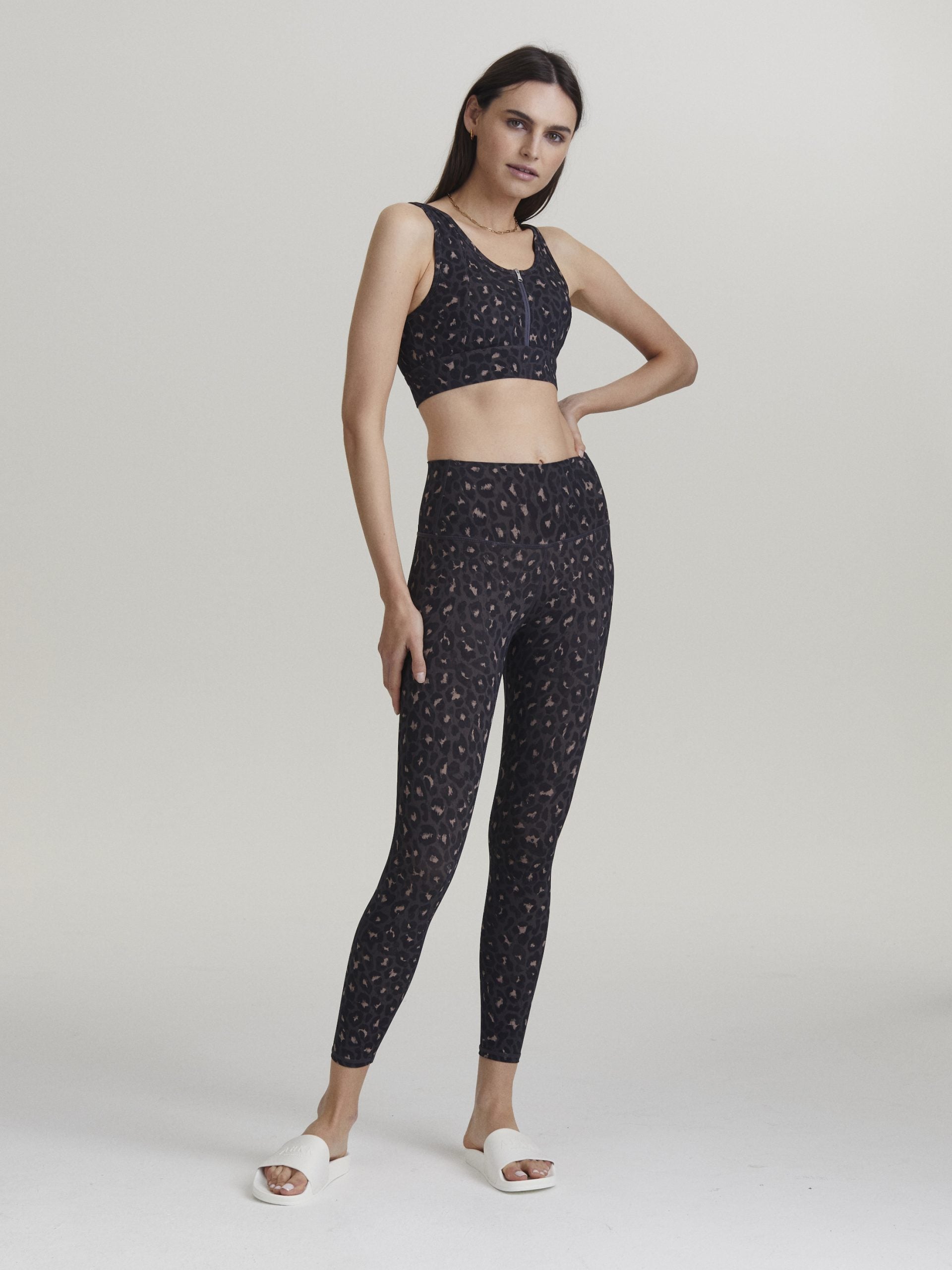 Molten Leopard Fay Sports Bra
