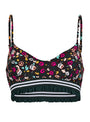 Gardenia Floral Ballet Sports Bra