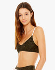 Army Leopard Ballet Sports Bra