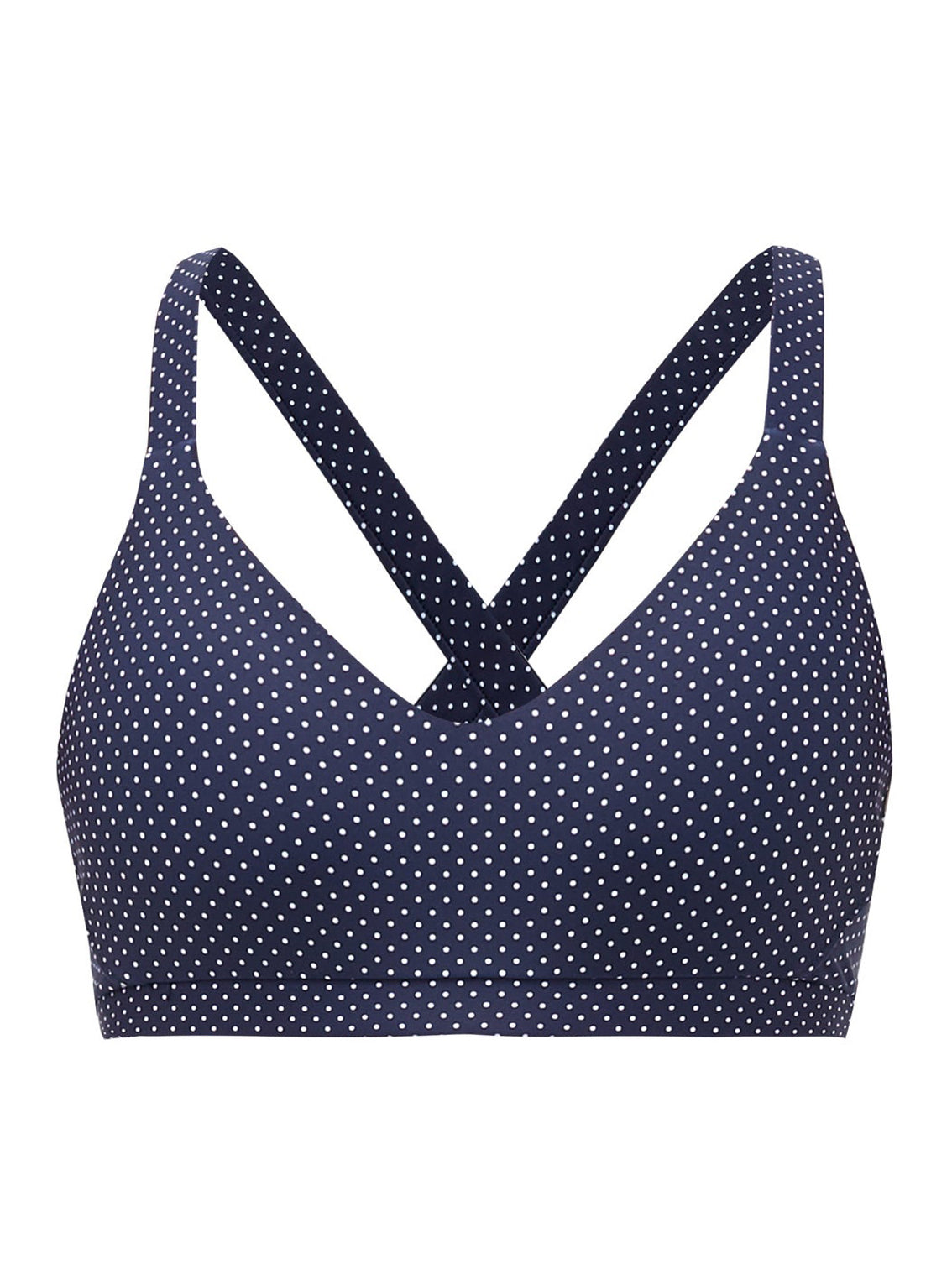 Navy Polka Dot Sophie Bra