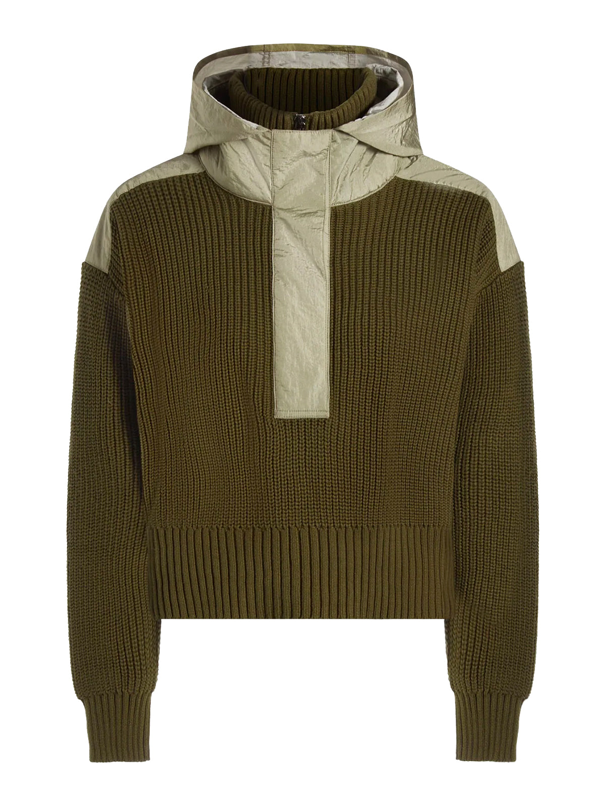 Dark Olive Mix Carter Half Zip Pullover