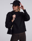 Black Eton Sweatshirt