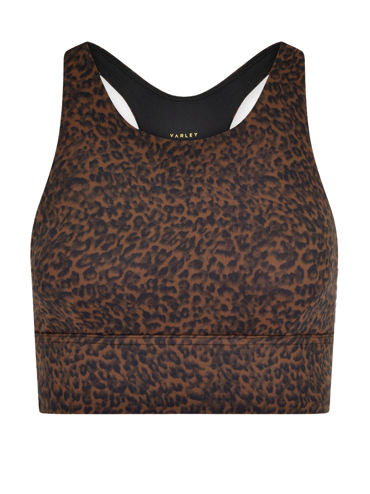 Bronze Distorted Cheetah Harris Sports Bra