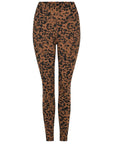 Rust Distorted Animal Let's Move High Rise 25" Leggings