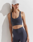 Ombre Blue Always Edwards Sports Bra