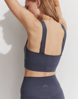 Ombre Blue Always Edwards Sports Bra