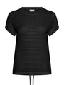 Black Corvallis Knitted Top