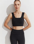 Black Let's Move Delta Sports Bra