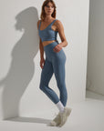 Blue Mirage Let's Go Night Running Leggings