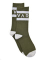 Dark Olive Egret Spencer Socks