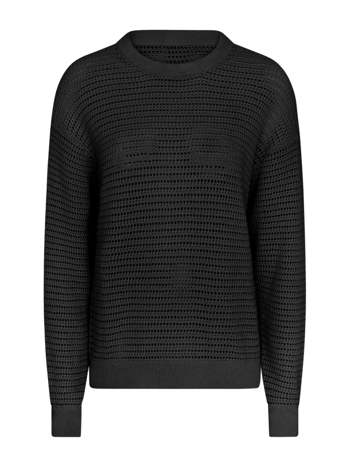 Black Kershaw Knitted Sweater