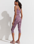 Mesa Rose Snake Let's Go Crop Legging 18