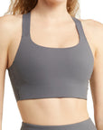 Blackened Pearl Let's Go Joyce Sports Bra