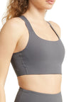 Blackened Pearl Let's Go Joyce Sports Bra