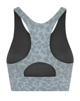 Cucumber Blurred Animal Harris Sports Bra