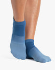 Blue Riley running socks