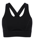 Black Cross Back Sports Bra