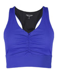 Royal Blue Maria Halter Sports Bra