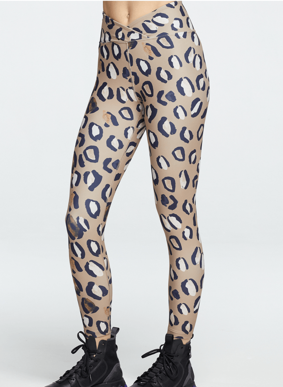 Tan Leopard Veronica Leggings
