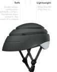 Pearl Red Wine Loop Helmet