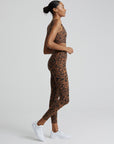 Rust Distorted Animal Let's Move High Rise 25" Leggings