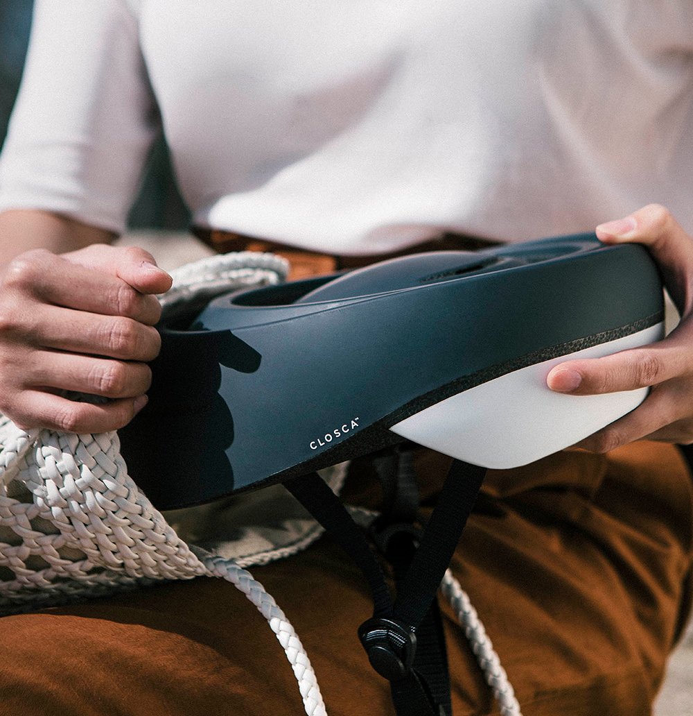 Pearl Mustard Loop Helmet